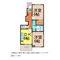 ブルーマーリンＣ・Ｄの物件間取画像